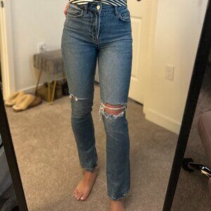 Reformation Women’s Palermo Destroyed Jeans